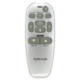 Craig CM402 Pre-Owned Factory Original Audio System Remote Control