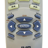 JVC RM-SXVS65J Pre-Owned DVD Player Remote Control, Factory Original