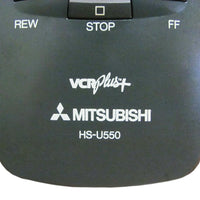 Mitsubishi HS-U550 Pre-Owned VCR Remote Control, 939P562020 Factory Original