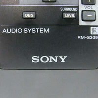 Sony RM-S309 Pre-Owned Factory Original Audio System Remote Control