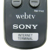 Sony RM-Y142 Pre-Owned WebTV Internet Terminal Remote Control