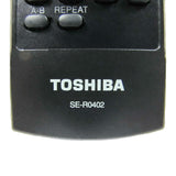 Toshiba SE-R0402 Pre-Owned Original Blu-Ray Player Remote Control